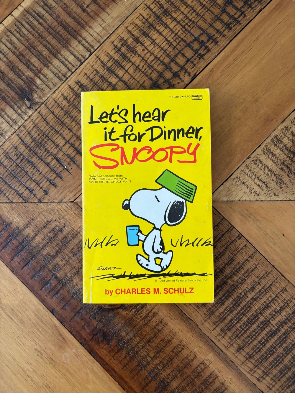 📚3/15$ Let’s hear it for Dinner,Snoopy